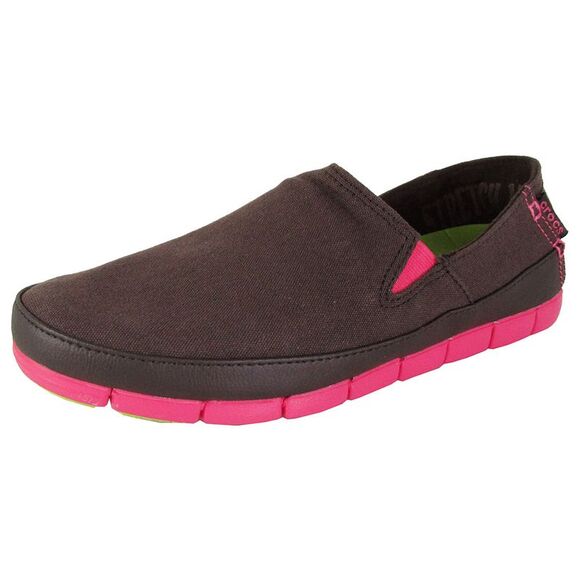 Crocs Womens 'Stretch Sole' Slip On Loafers - Picture 1 of 3
